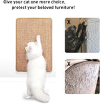 FUKUMARU Cat Scratcher Mat, 23.6 X 15.7 Inch Natural Sisal Cat Scratch Mats - Image 3