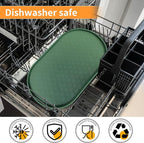 KPWACD Pet Placemat for Dog and Cat, Anti-Slip Waterproof Dogs Feeding Bowl Mat - Image 7