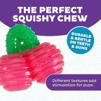 Outward Hound Gummiez Cherries Dog Toy & Treat Stuffer, 4″ x 4″ Cherry-Scent - Image 3