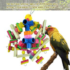 Parrot Toys for African Grey Parrots, Small Macaws, Amazon Parrots Small and - Image 2