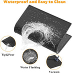 Pieviev 2 Packs Cat Litter Mat Double Layer Waterproof Urine Proof Trapping Mat - Image 7