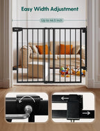 Babelio 29.7-46.5" No Bottom Bar Baby/Dog Gate - Image 5