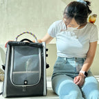 Birds Day Bird Carrier Backpack-Parrot Travel Cage - Image 9