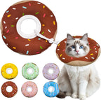 Cat Cone Collar Soft, Adjustable Cat Recovery Collar Kitten Cones to Stop by Seyezo