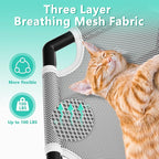 Tresbro Elevated Cat Hammock Bed, Hexagon Raised Cat Swing Bed - Image 2