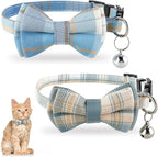 Jeffdad 2Pcs Cat Collar Breakaway, Cat Collar by Jeffdad