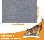 Cat Scratching mat Self-Adhesive, Trimmable Furniture Protector - Image 2