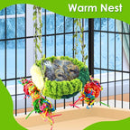 KATUMO Bird Nest, Conure Breeding Bed Parrotlet Snuggle Nest Lovebird Bed Bird - Image 5