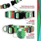 Native Pup Christmas Dog Collar- Winter Holiday Collars - Image 4