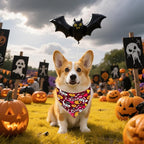 30 Pcs Halloween Thanksgiving Dog Bandanas Bulk Stitch Dog Bandanas - Image 6