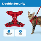Voyager Escape-Proof Step-in Lock Cat Harness & 5ft Neoprene-Handle Leash Set - Image 5