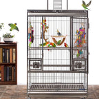 BWOGUE Winter Warm Bird Nest Bed Hanging Hammock Snuggle Hut Parrot House Tent - Image 6