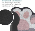 Cute Cat Litter Mat 24”x16”, Litter Box Mat, Litter Trapping Mat, Soft on Kitty - Image 5