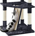 Yaheetech 79 in Cat Tree Tower, Comfy Basket, Sisal Scratching Posts - Image 8