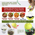 Cat Toy for Indoor Cats Wobble Treat Dispenser Ball Kitten Food Dispenser & - Image 5