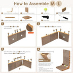 EHEYCIGA Cardboard Cat Scratcher - Image 8