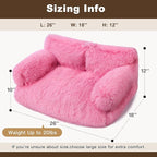 Large Cat Beds for Indoor Cats, Dog Couch Bed, Cute Cat Couch Sofas for Less - Image 3