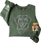 Custom Pet Sweatshirts with Photo and Name, Personalized Dog Sweatshirt - Image 3