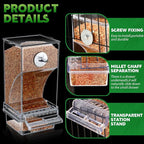 Yaomiao 8 Pcs No Mess Small Bird Feeders - Image 2