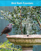 Biling Solar Fountain for Bird Bath, Solar Panel Kit Outdoor Solar Water Pump - Image 7