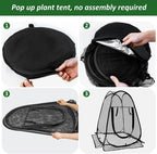 2pcs Pop Up Mesh Plant Protectors from Animals, Large Plant Netting Guard Cover - Image 7