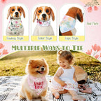 Kacctyen 50 Pcs Spring Dog Bandanas Bulk Bandanas - Image 4