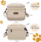 Modoker All-in-One Dog Travel Bag Airline Approved Pet Cat Tote Organizer - Image 4