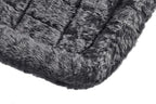 MidWest Homes for Pets QuietTime Dog Bed – Gray Faux Fur Bolster, Ultra-Soft - Image 5
