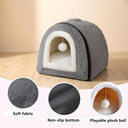 Cat Bed for Indoor Cats，Foldable cat cave，Anti-Slip & Water-Resistant - Image 7