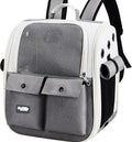Pet Carrier Backpack for Cats & Dogs up to 22 LBS – Airline Approved Cat by CARRYMEPLEASE