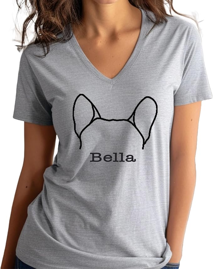 Custom Dog Mom Shirt for Women Pet Ears Sweatshirt - Image 8