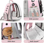 Lollimeow Cat Carrier Backpack, Expandable Bubble Pet Carrier - Image 6