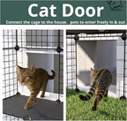 Oneluck 69 Inch Catio Outdoor Cat Enclosure - Image 5