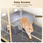Rabbit Litter Box, Extra Large Bunny Litter Box - Image 6