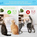 Pet Feeder Rear Cover for Pet Feeder & Connect, YOIHABV Cat Feeder Cover - Image 4