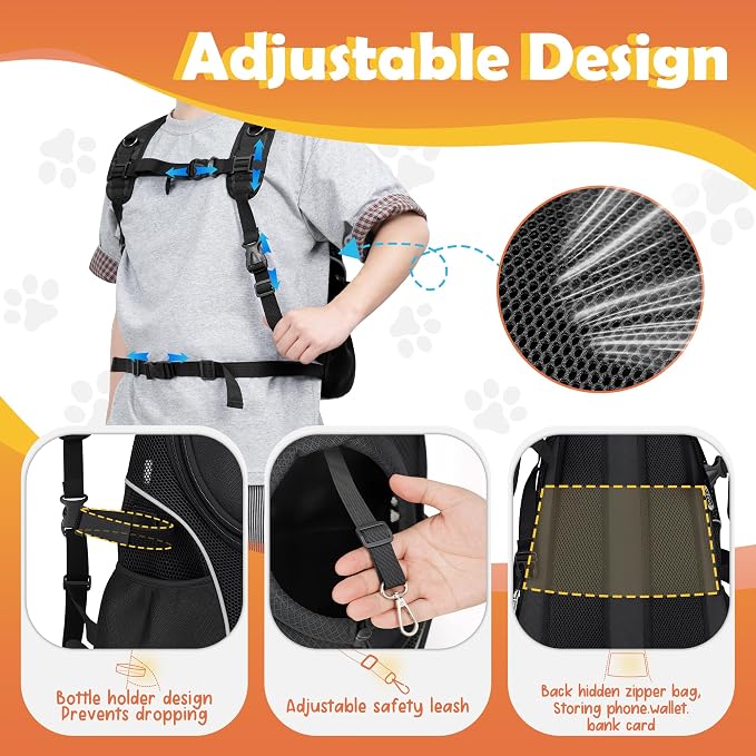 WOYYHO Pet Dog Carrier Backpack - Image 7