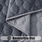 Smiry Waterproof Dog Bed Cover Blanket, Soft Reversible Pet Blanket, Washable - Image 3