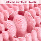 Soft Fleece Baby Blanket Ultra Cozy Pink Baby Blankets - Image 6