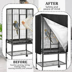 Bird Cage Cover 35"x25"x47" Heavy Duty Waterproof Bird cage Covers - Image 5