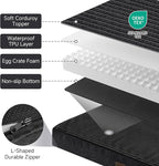 OhGeni Orthopedic Waterproof Top Surface & Machine Washable Dog Bed - Image 4