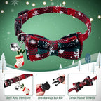 LLHK 4 Pack Christmas Cat Collars - Image 3