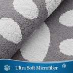 Buganda Dog Door Mat for Muddy Paws, Absorbent Dirt Trapper Washable Indoor - Image 4