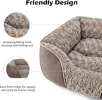 INVENHO X-Large Dog Bed Rectangle Washable Orthopedic Soft Calming Sleeping - Image 5