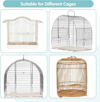Bird Cage Cover, 45-90'' Adjustable, Universal Nylon Mesh Net, Bird Cage Skirt - Image 6