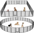 Dog Playpen, Portable Outdoor Dog Fence, Playpen by XDPET
