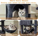 Cat Tree, 70-Inch Cat Tree Tower - Image 4