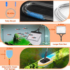 SEAOURA 7-in-1 Aquarium Cleaning Tool, Fish Tank Cleaner - Image 6