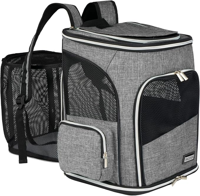 BAGLHER Expandable Pet Carrier Backpack，Pet Backpack by BAGLHER
