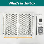 MyPet North States Petyard Plus: 5.5 Ft. Wide Folding Dog Playpen Indoor or - Image 9