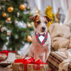 ADOGGYGO Christmas Dog Tuxedo Bandana, Adjustable Christmas Costume - Image 2